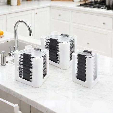 Organisateur de Couvercles pour Boîtes Alimentaires pour pour Brilliances Nap-On, Organisateur de Couvercles pour Rangement de (1/5)