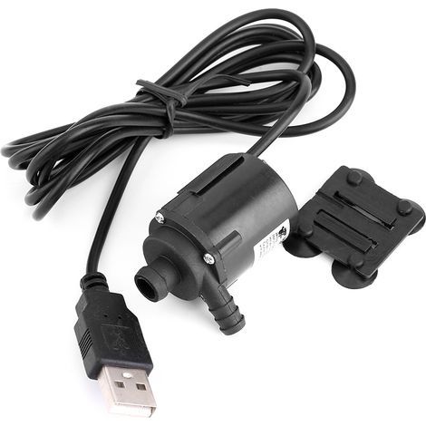 6V 150l/h Mikro-Tauchpumpe, bürstenlos, USB-Kühlpumpe GD (1/5)