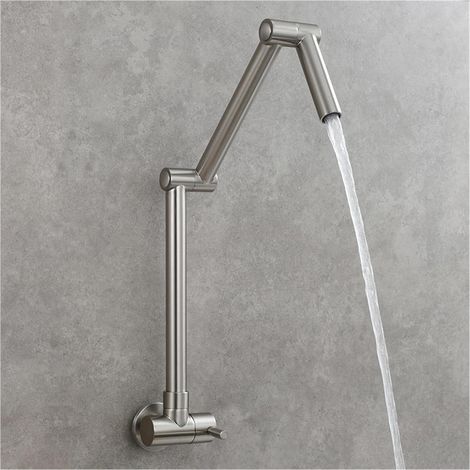 Robinet de Remplissage de Pot Robinet Robinet Robinet Robinet Robinet Robinet Robinet Robinet Robinet Robinet Robinet Robinet Robinet Robinet Pliant (Color : Brushed, Size : 1 UK) (1/4)