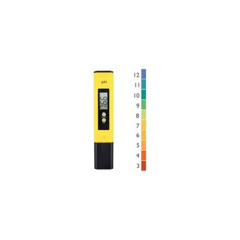 Testeur de pH professionnel – Plage de mesure 0-14 pH – Résolution 0,01 pH – Écran LCD – Fonction d'étalonnage automatique (1/5)