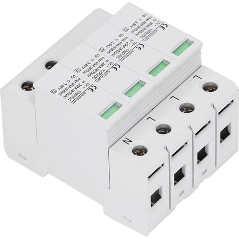 Dispositivo di protezione da sovratensione, dispositivo di protezione da sovratensione 1000V Modulo Design Contenitore PC per sistema fotovoltaico (4P).