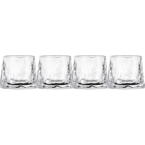 SET 4 BICCHIERI IN VETRO DA LIQUORE ROYAL CAPIENZA 150 ML 8CM (1/5)