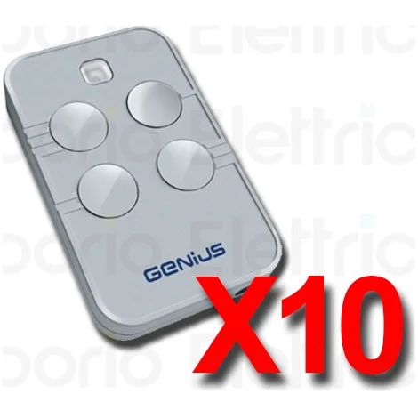 genius 10 télécommandes à 4 canaux 868mhz jlc kilo tx4 787035 10 (ex 6100333) (1/2)