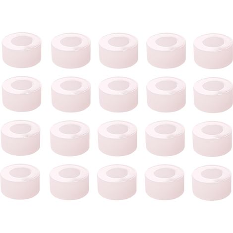 20x Entretoise cylindrique ronde Nylon PA naturel Rondelle Colonne Support Vis Tube Spacer modélisme M4 x 5 mm (1/2)