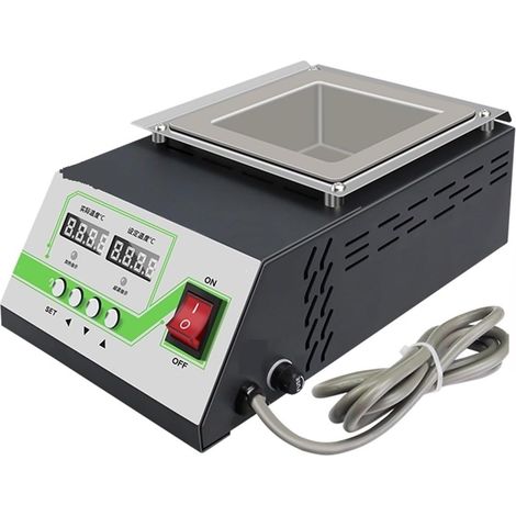 SPAT66 Petit Pot à souder sans Plomb Pur 400W Double Affichage numérique Pot à souder Industriel Four à étain(SPA-T66 Lead Free) (1/5)