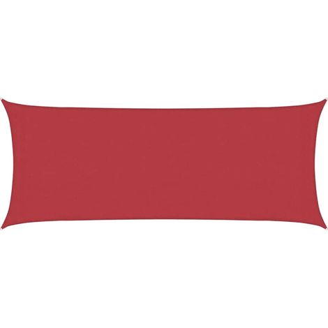 Maison Exclusive - Vela Parasole 160 g/m² Rossa 2x4,5 m in HDPE