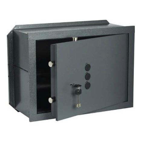 cassaforte con chiave e combinazione meccanica art. 82210 cisa mm 310x200x190h, 2 cat. orizz.-1 rip. (1/3)