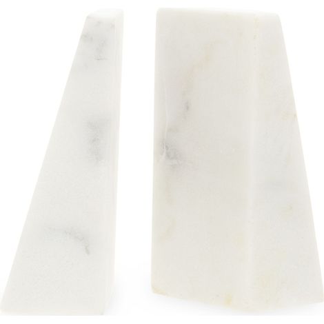 Premier Housewares White Marble Bookends (1/5)