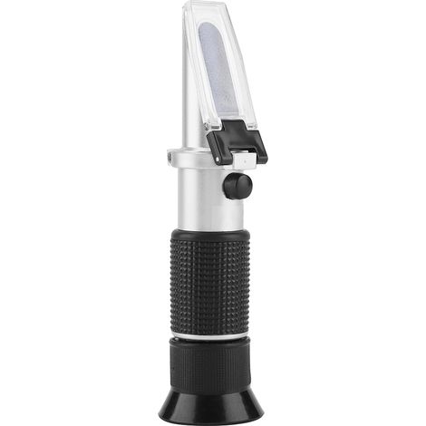 Réfractomètre portable pour raisins et vin (0–25 % vol., 0–40 % Brix, 0–22 Baumé)