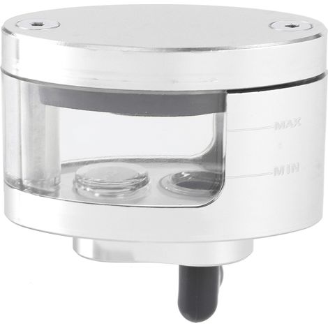 Réservoir d'huile de frein et d'embrayage universel pour cylindre, accessoire moto, argent (1/5)