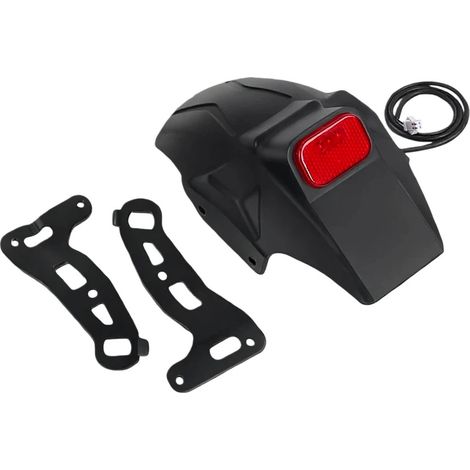 Convient pour l'ensemble garde-boue arrière KUGOO KuKirin G2 Master, garde-boue, accessoires de support de feu arrière (1/4)