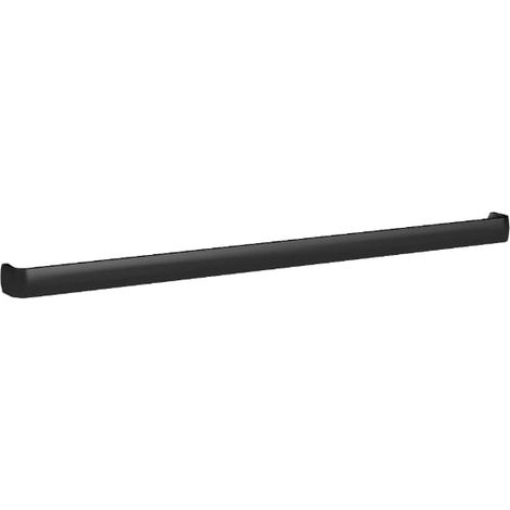 Nuie Matt Black 328mm D Shaped Furniture Handle with 320mm Hole Centres - H220 (1/4)