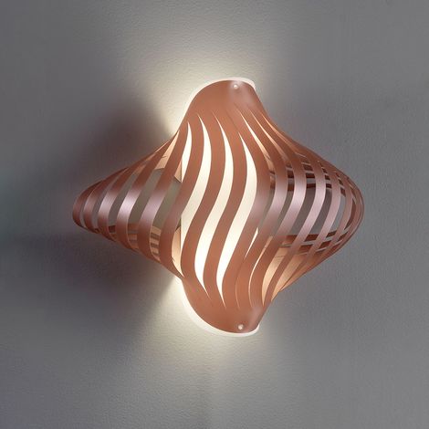 Applique Moderna Helios Polilux ® Rame 1 Luce E27