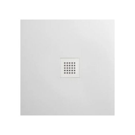 Piatto doccia 80x80 h.3 in ceramica bianco opaco Ceramic.30 di (1/4)