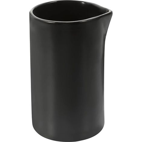 Pot à lait, céramique, café, lait, service, sauce, lait, sauce, noir(200ml) (1/5)
