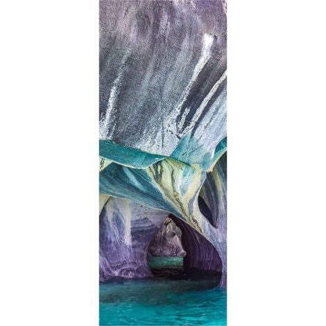 Panneau mural douche en alu-composite VIPANEL - Inspiration Nature Décor Grotte - Finition Brillant - 100x255cm (1/5)