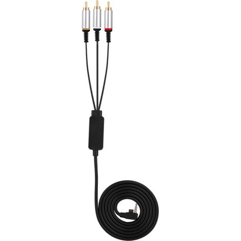 Câble AV Audio Vidéo 1,5M pour PSP 2000/3000 - ABS