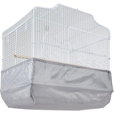Housse de protection pour cage Complément idéal pour la propreté et le confort de votre perroquet 66 x 36 cm (1/3)