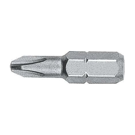 Witte 27036 - Punta Phillips STANDARD guía 1/4" corta punta reducida - herramienta profesional duradera, calidad garantizada, envío en 24h