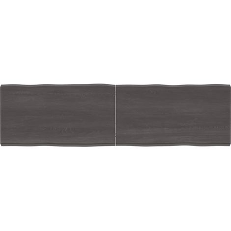 Dessus de table bois massif traité bordure assortie (1/5)
