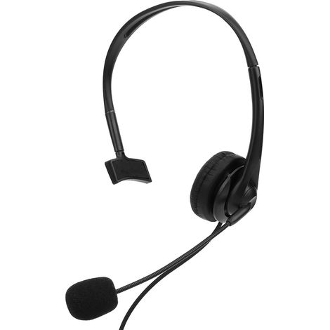 Casque audio avec oreillettes en mousse et microphone intégrés pour talkie-walkie Baofeng UV-5R BF-888S (2 broches) (1/5)