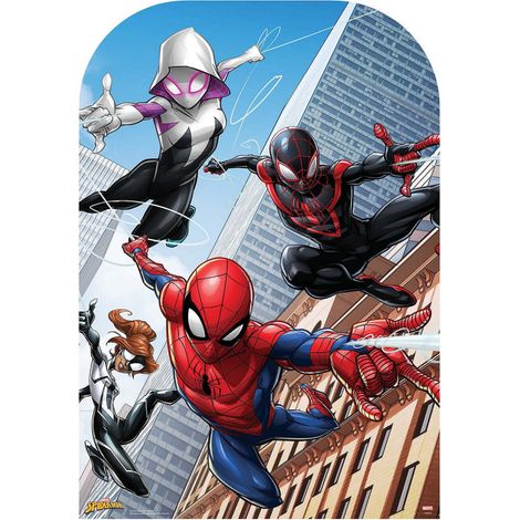 Figurine en carton passe tête Spider-man Marvel H136 CM (1/5)