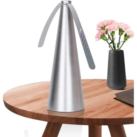 Ventilateur Anti-Mouche, Protection Contre Insectes Volants Produits Chimiques Ventilateur Anti Mouche indolore pour Camping Salle à Manger Jardin (1/4)