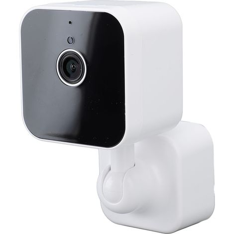 Caméra de sécurité intérieure murale sans fil avec vision nocturne, compatible avec l'application TUYA, affichage 1080p, audio bidirectionnel, panoramique, pour la surveillance de votre domicile (pris (1/5)