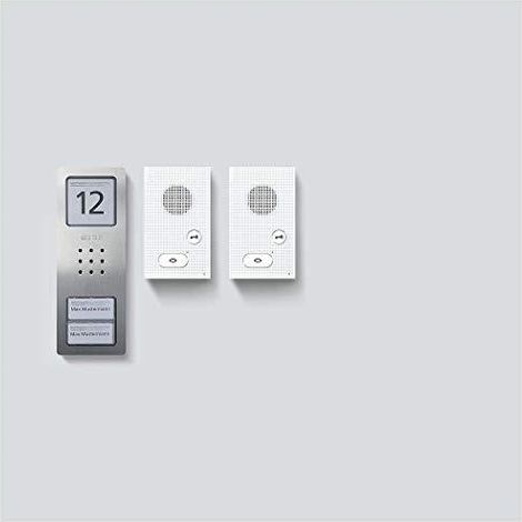 Siedle Basic Set CAB 850-2 E/W acero inoxidable