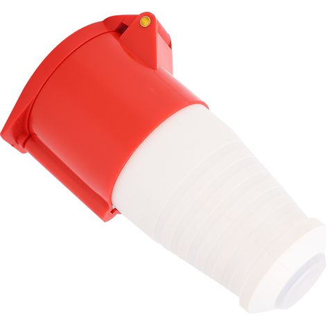 Prise industrielle 4 broches triphasée 32A étanche 224 type, anti-explosion, AC380V-415V, connecteur étanche pour usage professionnel. (1/5)