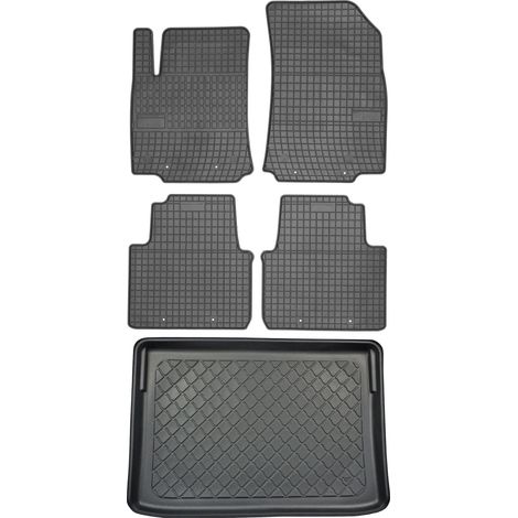 Set di tappetini in gomma per auto e tappetino per bagagliaio per Citroen C3 Aircross II Crossover da novembre 2017 (1/5)