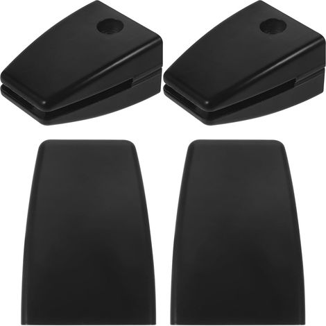 DOITOOL 4 Pinces de fixation pour séparateurs bureau, alliage