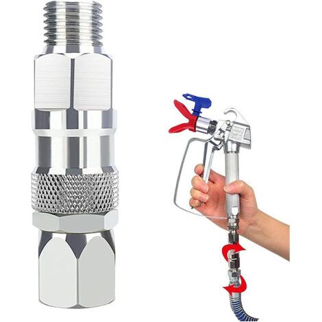 Joint mobile pour pistolet, tube haute pression avec joint rotatif pour pistolet 1 / 4inch (1/5)
