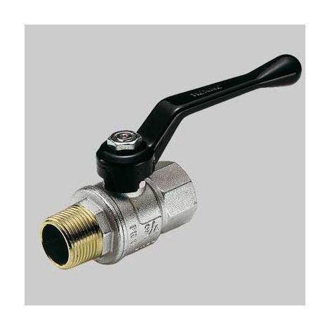 VALVOLE A SFERA PASSAGGIO TOTALE M-F LEVA ALLUMINIO MOD. TORNADO - 1/2 DN 15 PN 30