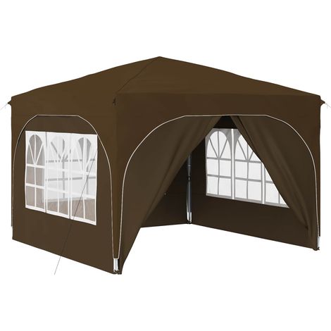 Maison Exclusive - Pop-up Partyzelt 290 x 290 x 245 cm Taupe (1/5)