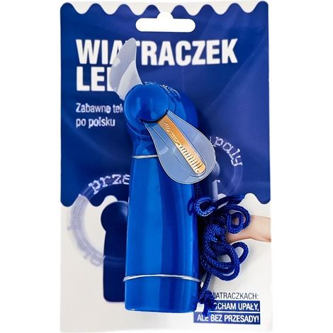 Ventilador LED azul