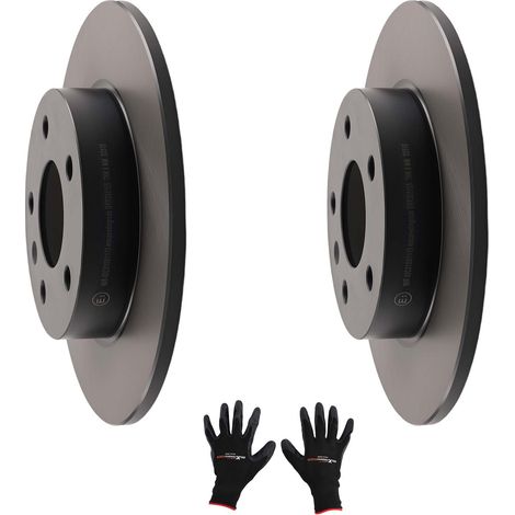 Disques de frein 263.2mm for Opel Zafira Family B 1.7 CDTi 2007-2015 569109@QGCM (1/5)