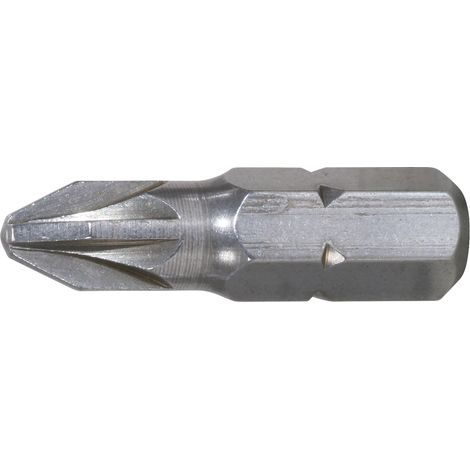 KS Tools - Embout de vissage INOX 1/4'' POZIDRIV PZ1 - L.25 mm - 910.2220 (1/2)