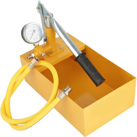 2,5 MPa 25 kg Manuelle hydraulische Wasserdruckprüfpumpe für Rohrleitungsprüfungen (1/5)
