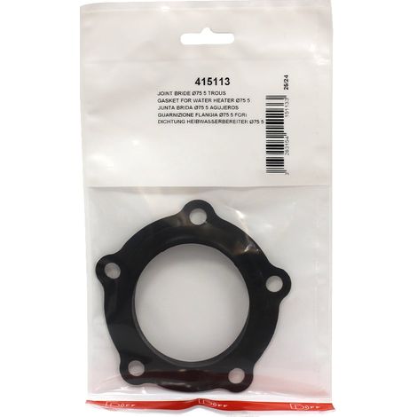 Diff – Joint pour chauffe-eau ARISTON 5 trous – Ø 75mm – Pour Chaffoteaux – Joint de qualité pour installation durable