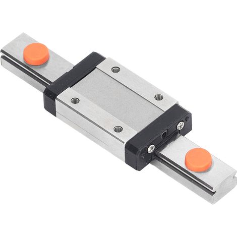 Rail de guidage linéaire miniature MGN12H-100-1R, curseur étendu, accessoires de mouvement linéaire, curseur de rail de guidage miniature (1/5)