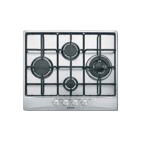 Glem Gas GT645IX Kochfeld Edelstahl Integriert 60 cm Gaskochfeld 4 Zone(n)