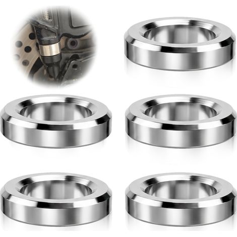 5 Pièces Entretoises en Acier Inoxydable 304 Rond,8 x 10 x 3mm,Non Filetée Douille Métallique Finition Lisse Rondelle Espacement Manchon pour M8 Vis Boulons Écrous (1/5)