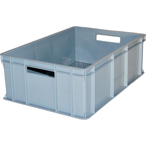 Contenitore in plastica grigio 600x400x200