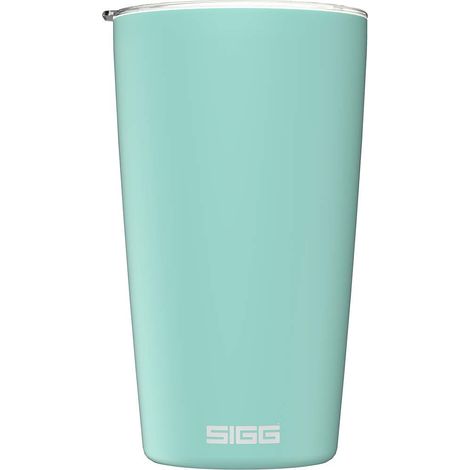 Sigg Neso Cup Glacier Tazza Termica da Viaggio (0.4 L), Tazza Termica Caffè Isolata a Doppia Parete Senza Sostanze Inquinanti, Mug da Viaggio in Acciaio Inossidabile 18/8 (1/5)