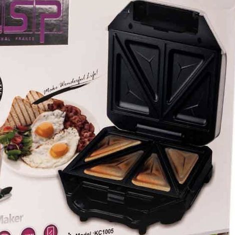 Trade Shop - ELEKTRISCHES TUSTABLE GRILL SANDWICH ELECTRISCHE TOSTAPANE 750W - (1/5)
