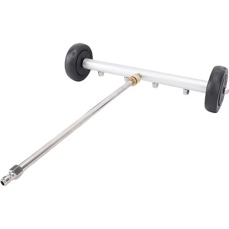 Nettoyeur de châssis avec rallonge, nettoyeur haute pression de 45 cm (17,7 pouces) pour voitures, camions, SUV et remorques (noir). (1/5)