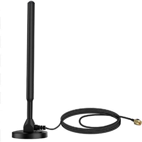 Deux antennes LoRa 868 MHz/915 MHz, points chauds à hélium, base magnétique, gain élevé de 38 dBi, connecteur SMA mâle, câble de 3 mètres, tige de cuivre, 800-960 MHz (1/5)