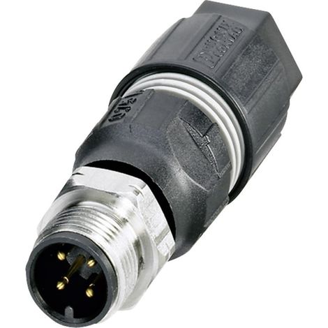 Phoenix Contact 1440782 Sensor-/Aktor-Steckverbinder, unkonfektioniert M12 Buchse, gerade Polzahl S