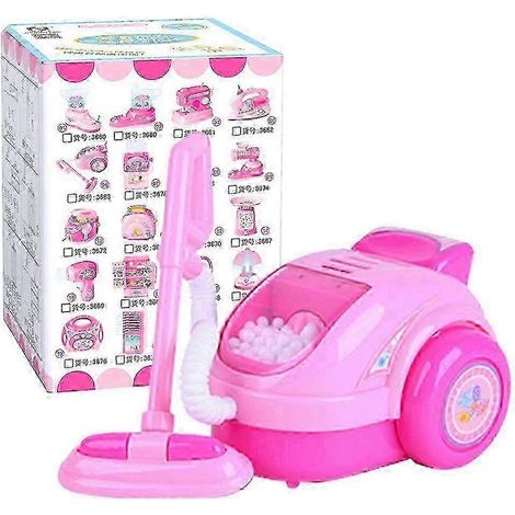 Mini aspirateur électrique factice pour enfants